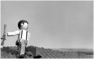 LEGO - Robert Capa, Den Spanske Borgerkrig - "The Falling Soldier".